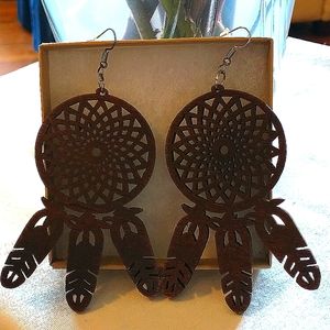 "Dreamcatcher" earrings by Natural Girls Rock